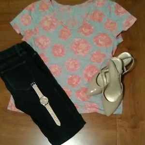 Loft flower shirt